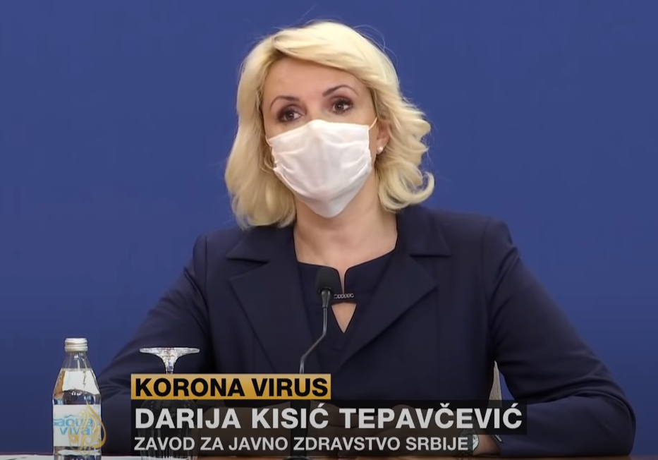 Ministarka Kisić Tepavčević, foto: Aljazeera Balkans, youtube prilog