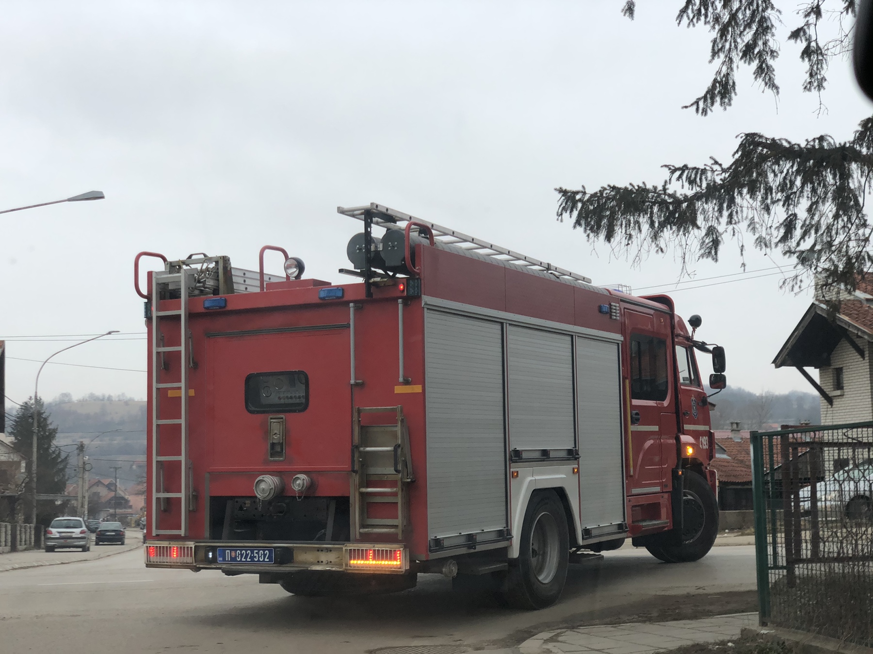 Vatrogasni kamion, foto: Redakcija portala ,,Knjaževačke novine''