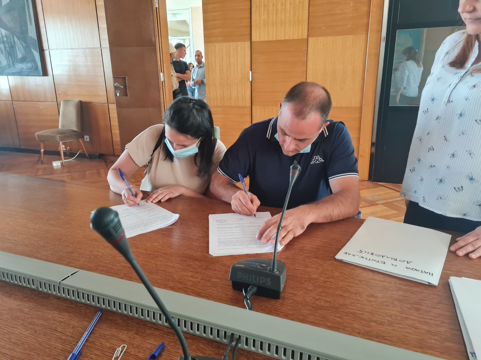 Potpisivanje u Beogradu, foto: M.N.