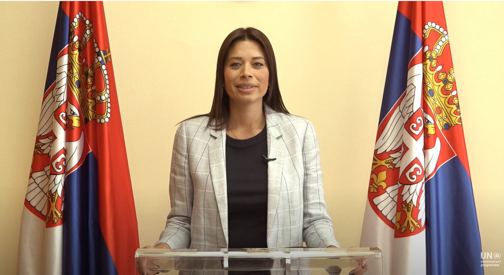 Irena Vujović, foto: UN Environment Programme, youtube prtscr