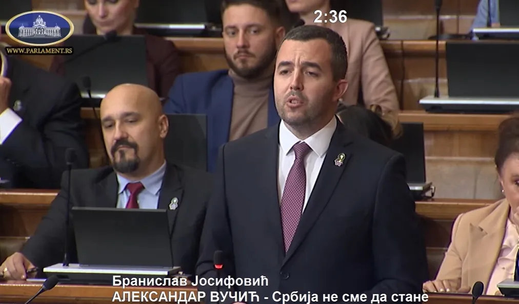 Branislav Josifović, narodni poslanik