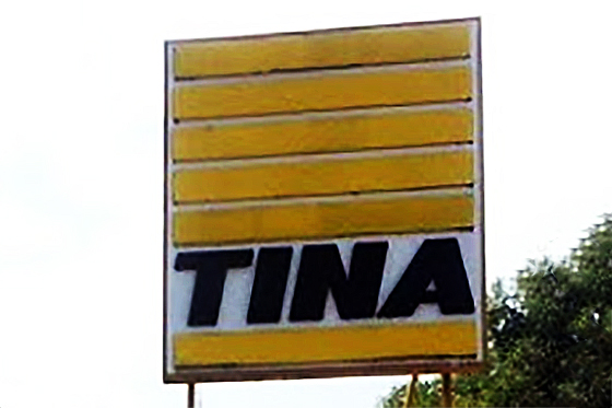 AD ,,TINA'' logo - reklama, foto: PrtScr, Knjaževacvesti