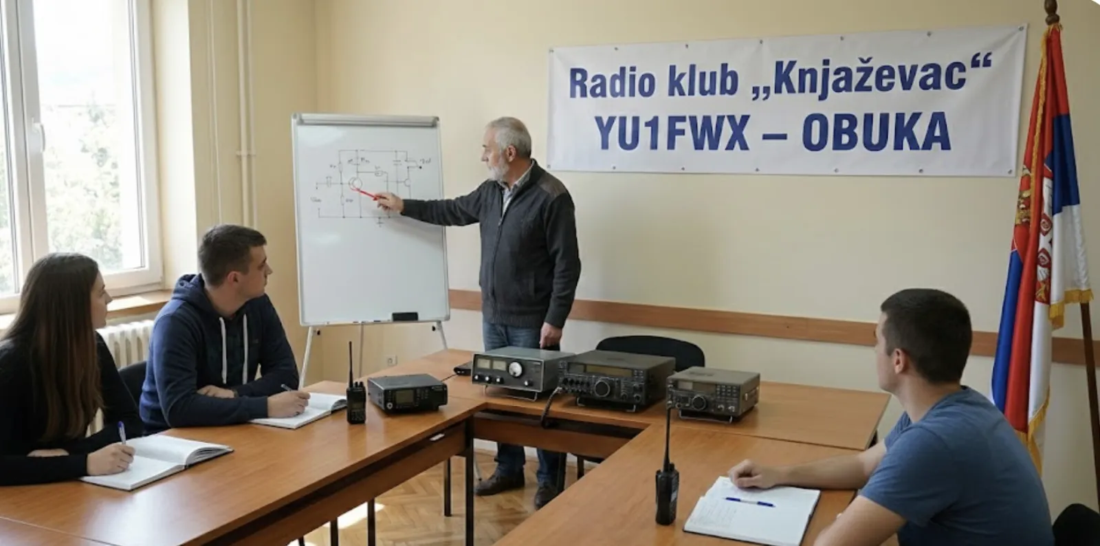 Ilustracija, radio klub