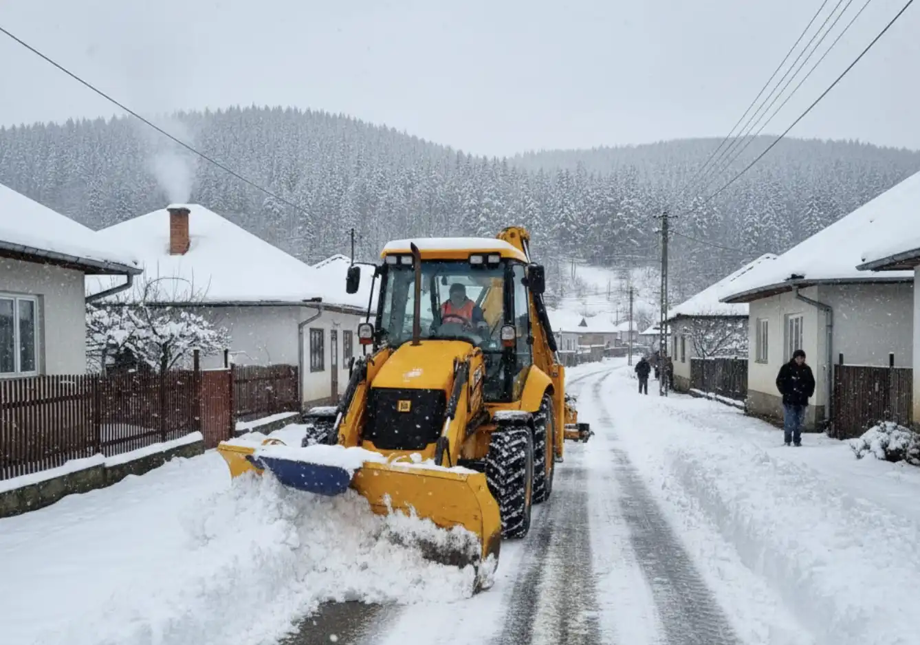 Čišćenje snega, ilustracija, foto: arhiva
