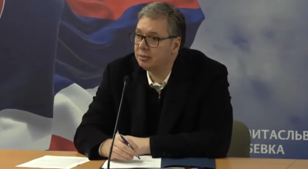 Aleksandar Vučić u Knjaževcu, foto: Video