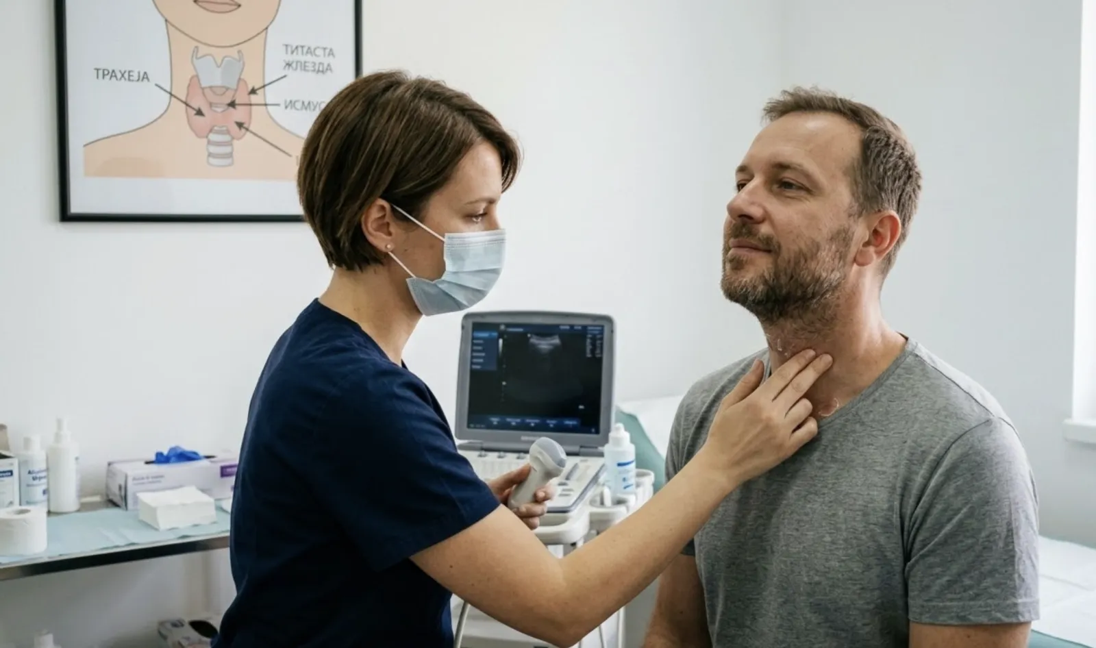 Štitna žlezda, foto: AI