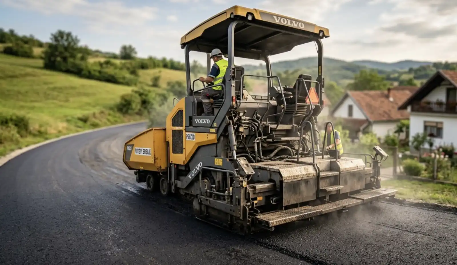 Radovi na asfaltiranju, foto: Knjaževačke novine, podrška AI G