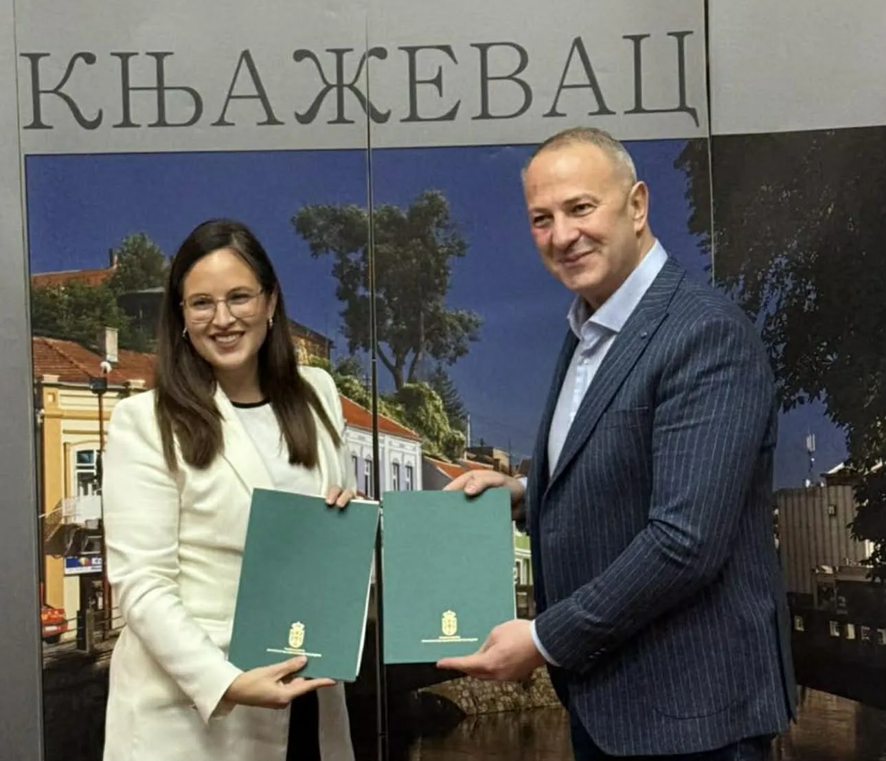 Ministarka i predsednik, foto: M.M. 