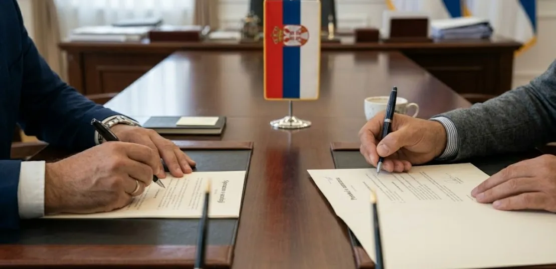 Potpisivanje ugovora, foto: Knjaževačke