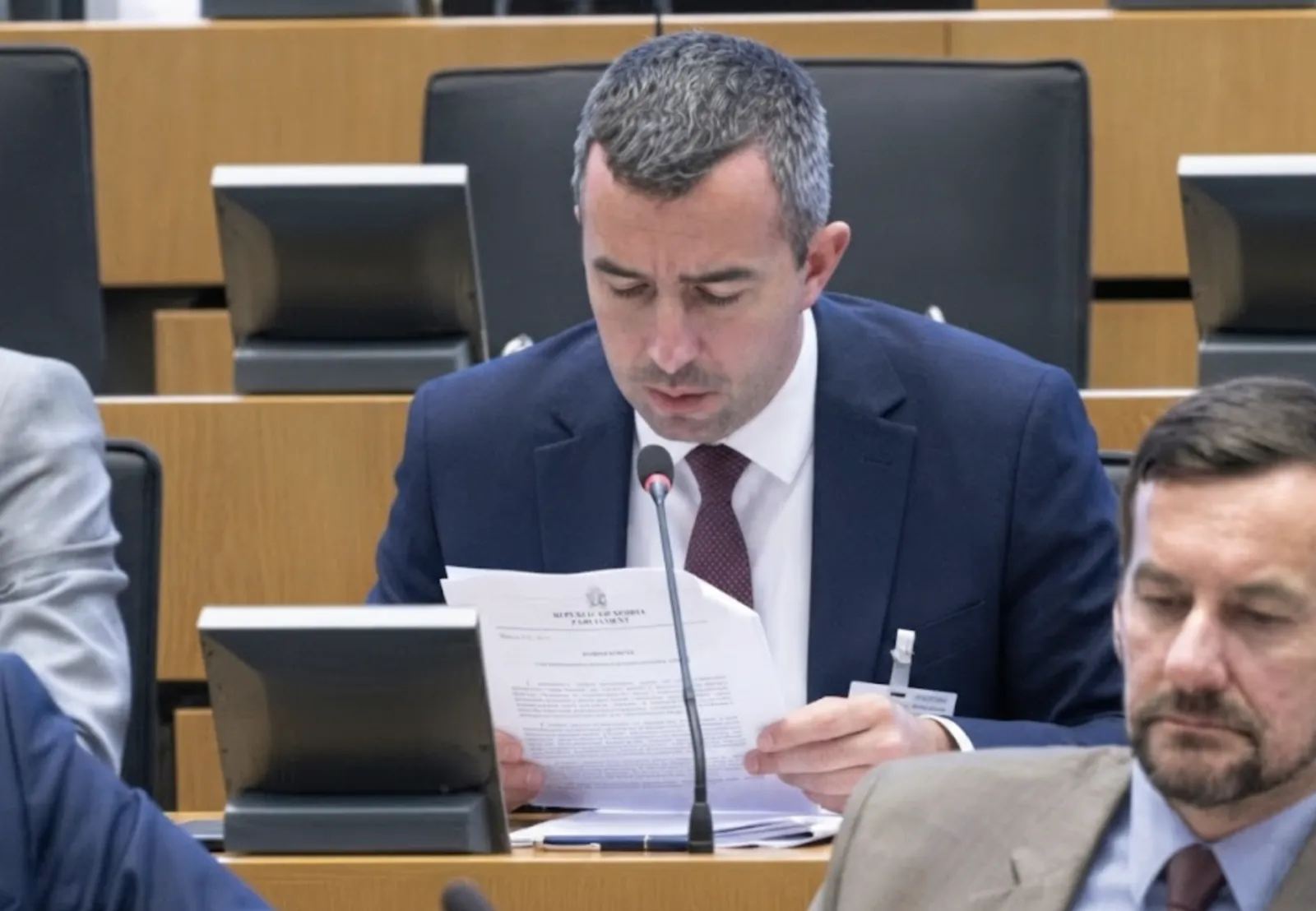Branislav Josifović, narodni poslanik, foto: Video prtScr