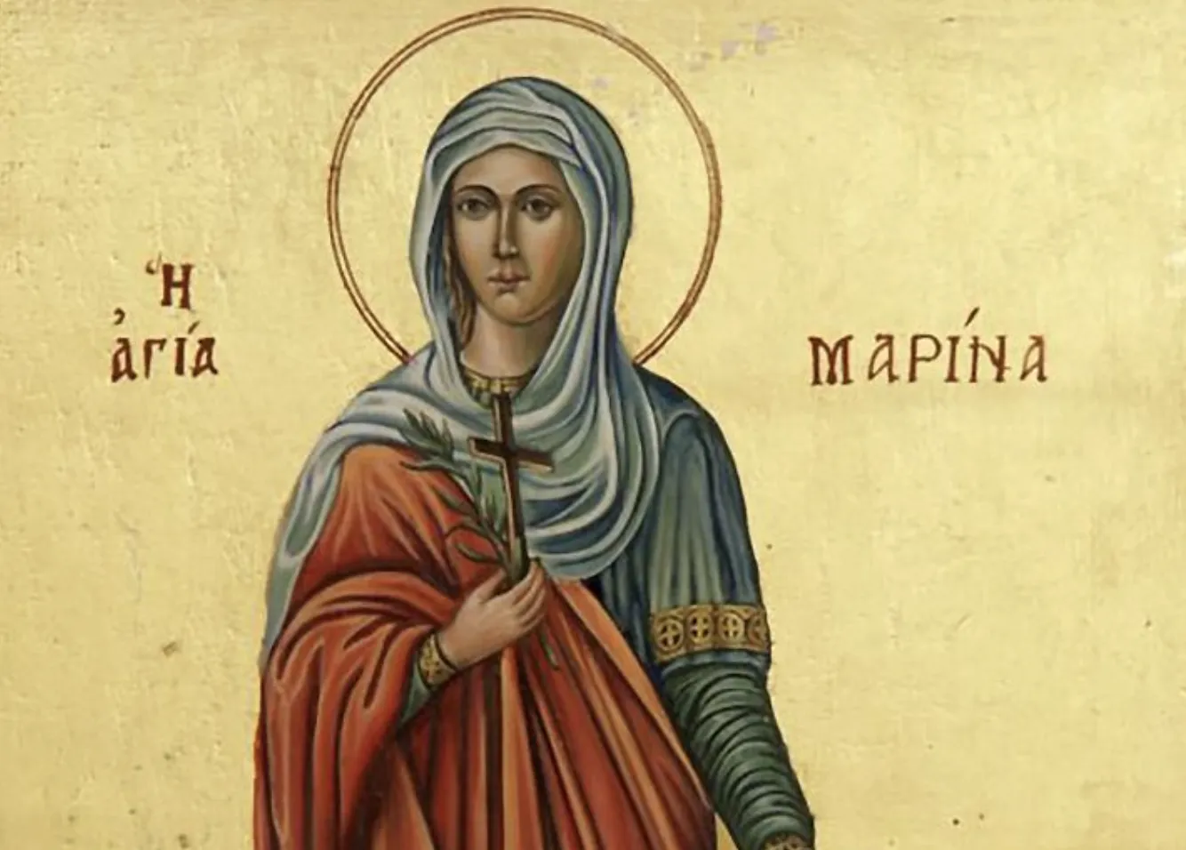 Ognjena Marija, ikona
